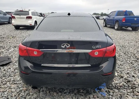 2015 Infiniti Q50 Base z USA, uszkodzony, nr VIN JN1BV7AP3FM348331
